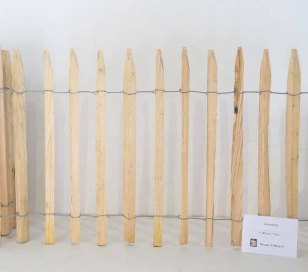 clôture ganivelle en châtaignier fabriqué en France